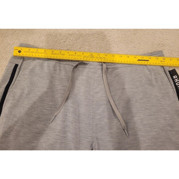 NWT Rhone Prime Pique Shorts Mens XXL 5.5" Inseam Heather Gray Anti odor Gym - Picture 5 of 9